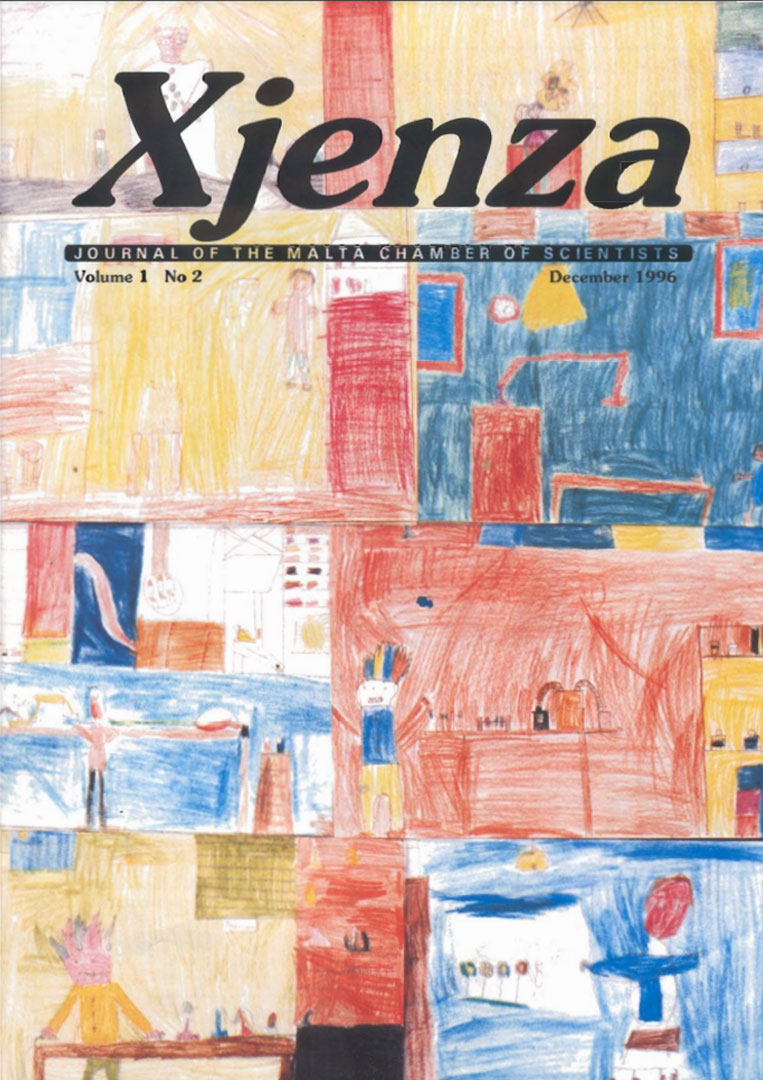 Xjenza Vol. 1 Iss. 2 - December 1996