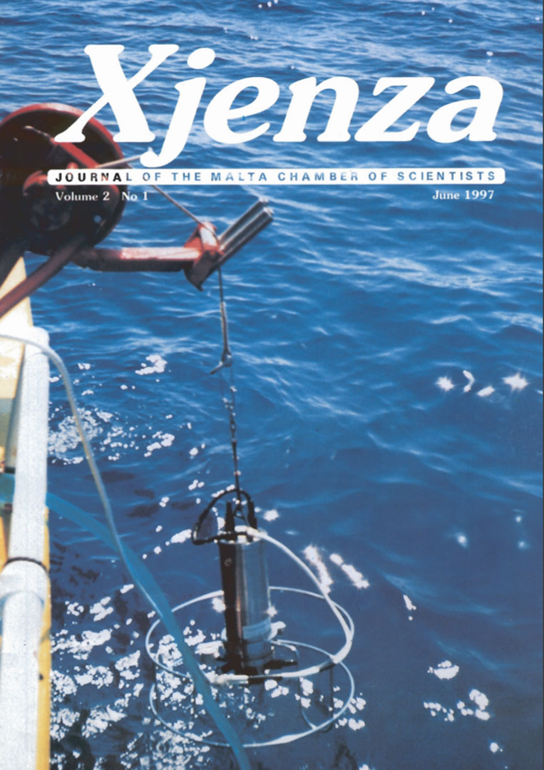 Xjenza Vol. 2 Iss. 1 - June 1997