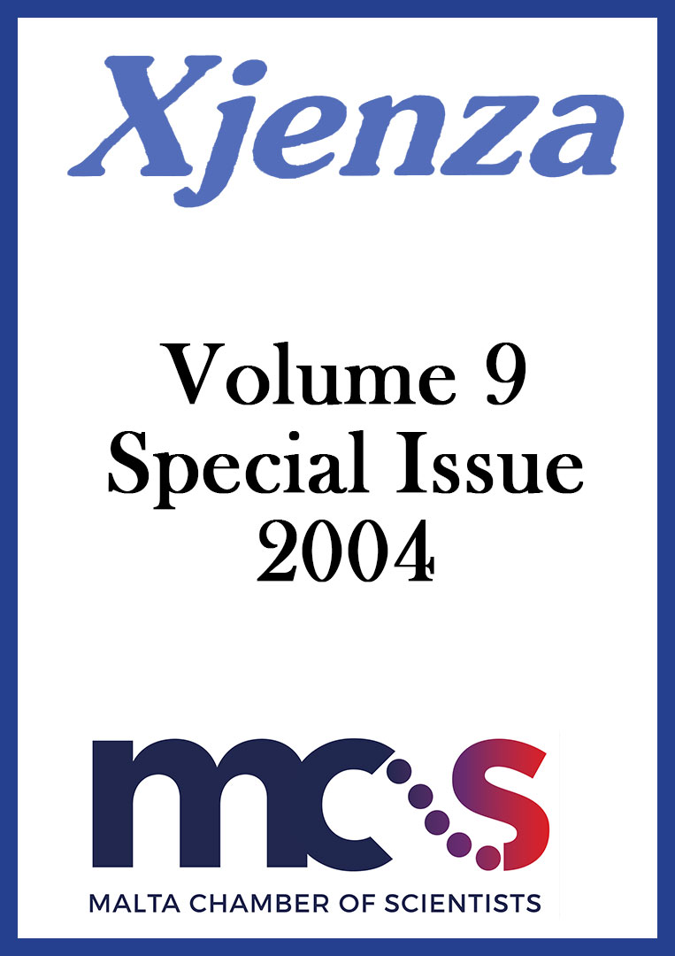 Xjenza Vol. 9 Special Issue 2004