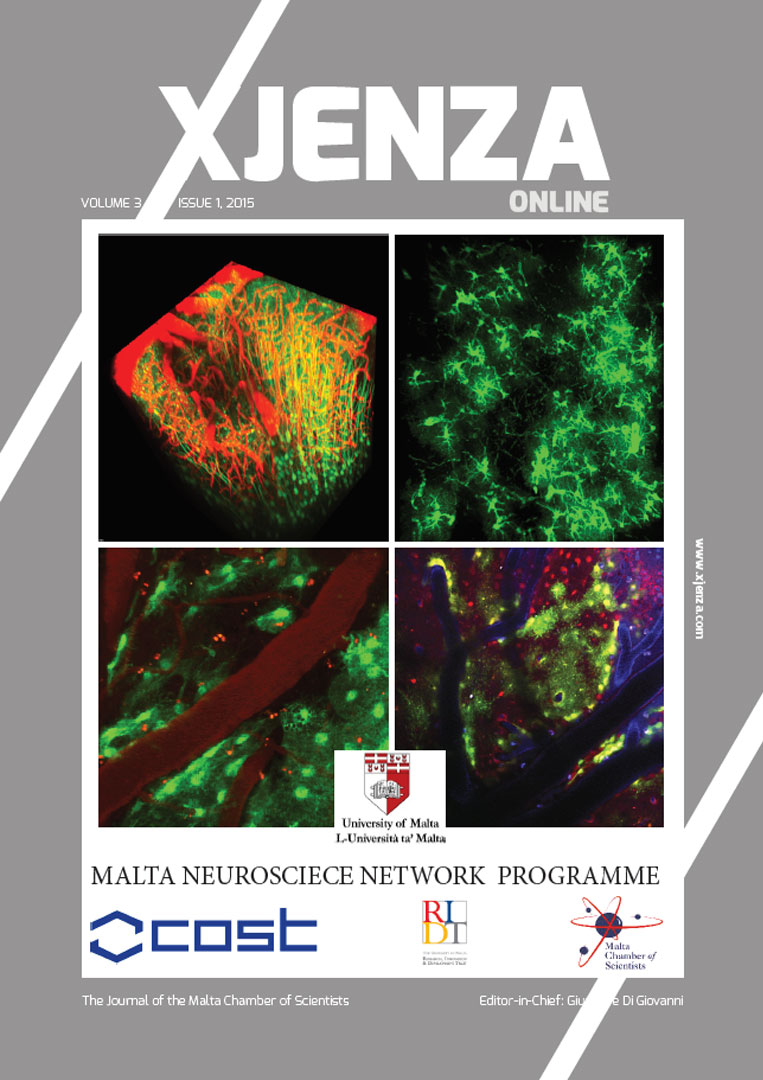 Xjenza Online Vol. 3 Iss. 1 - August 2015