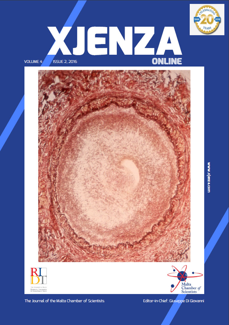 Xjenza Online Vol. 4 Iss. 2 - December 2016